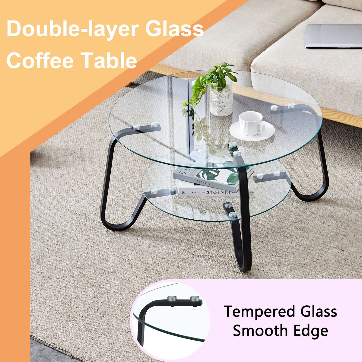 Double Layer Coffee Table