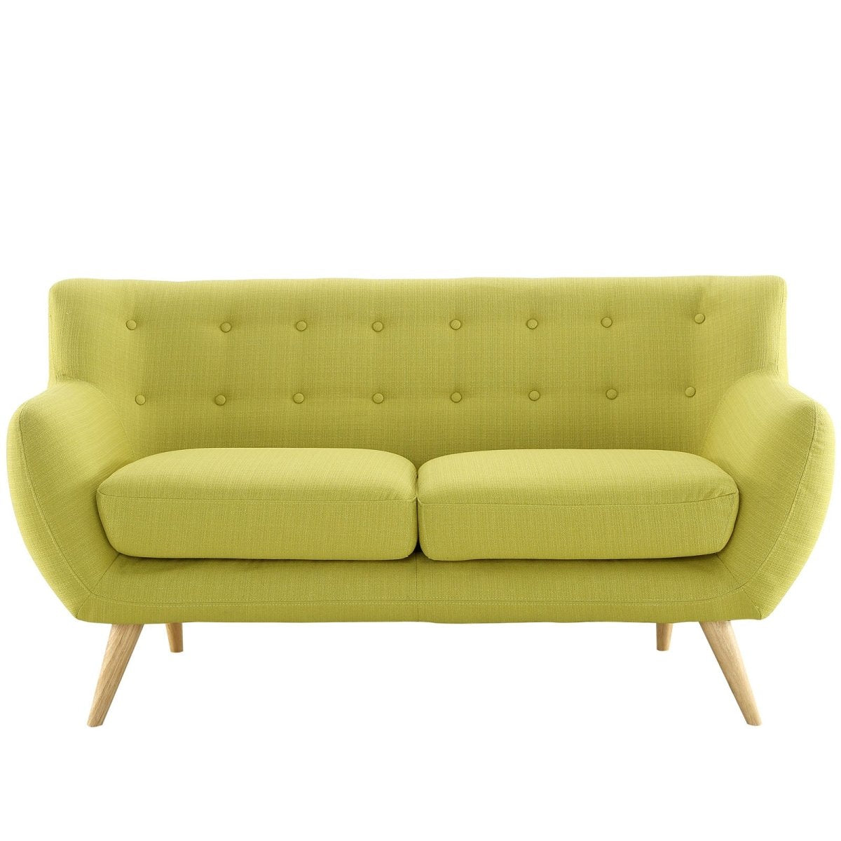 62 - Inch Remark Upholstered Fabric Loveseat - Loveseats available at Alpine Outlets in Denver