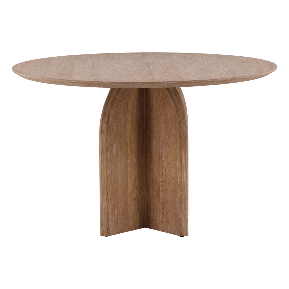 Casey - Round Dining Table - Light Brown
