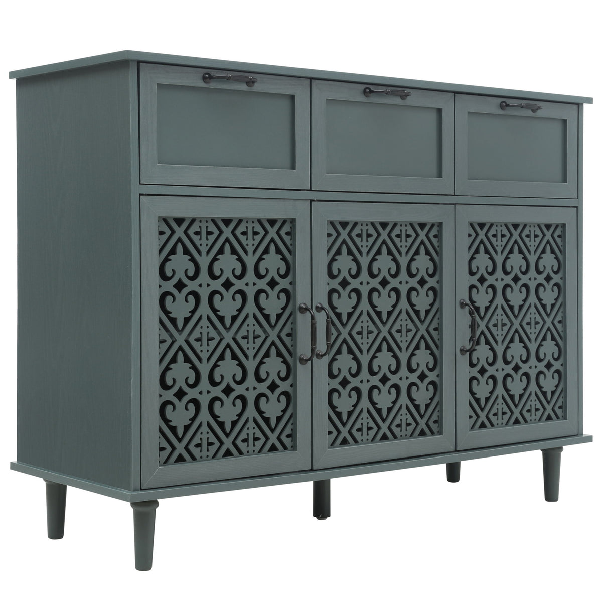 3 Door 3 Drawer Elegant Cabinet