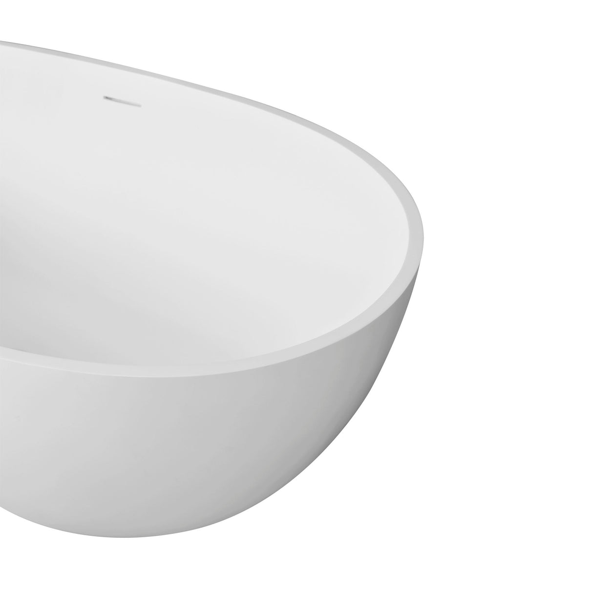 Solid Surface Freestanding Soaking Bathtub For Bathroom