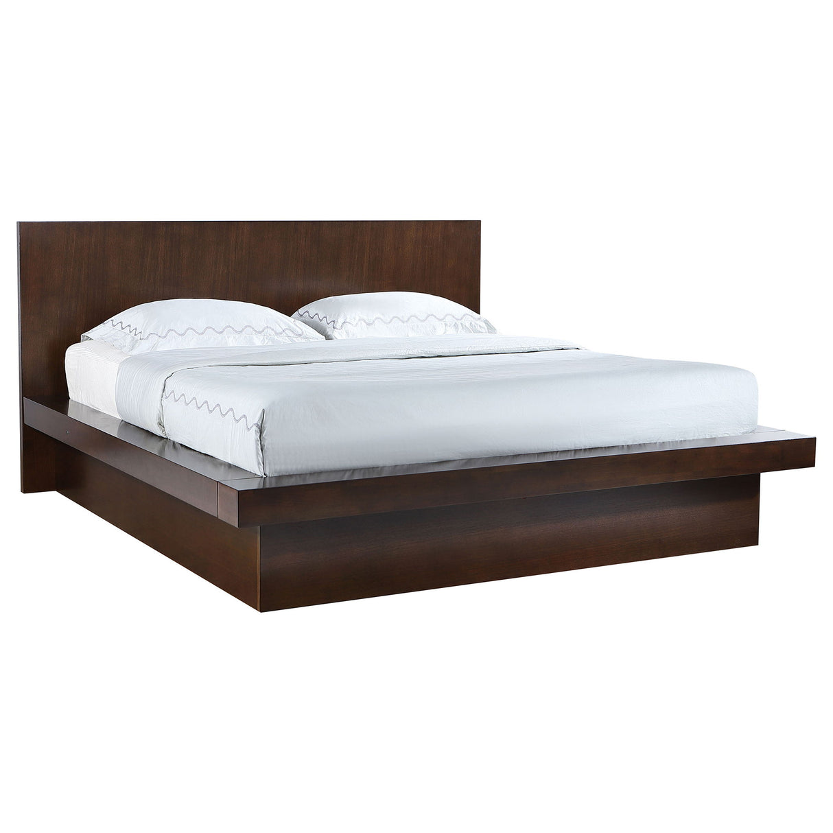 Tokyo - LED Panel Bed With Structured Headboard