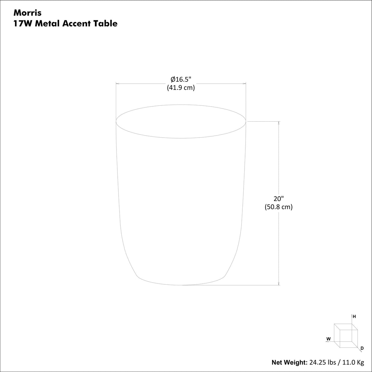 Morris - Accent Table
