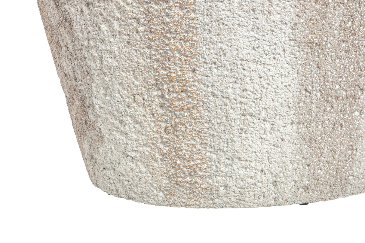 Velora - Indoor Outdoor Coffee Table - Oasis Concrete Finish