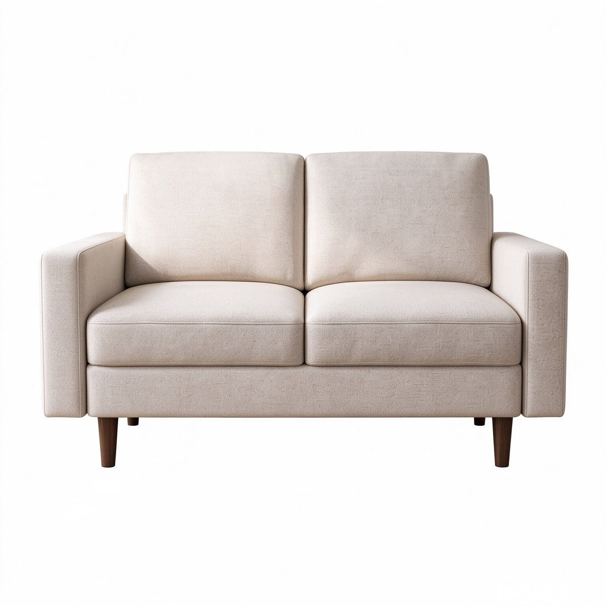 Loveseat Sofa, 2 Seat Couch With Removable Cushion For Living Room