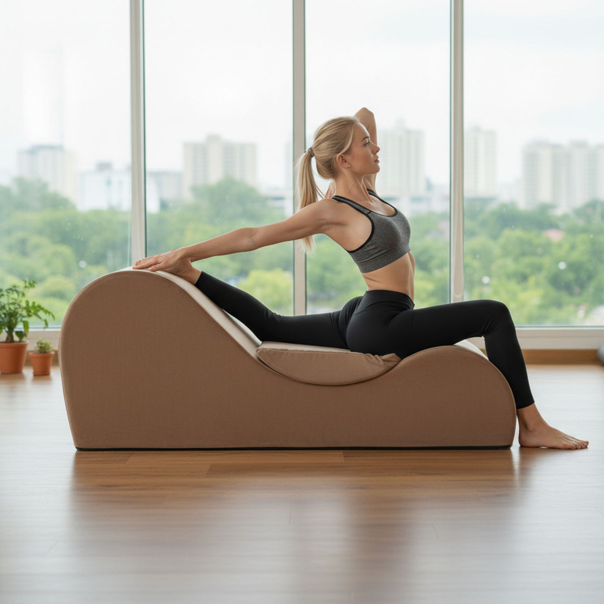Solace - Chaise Lounge Chair Relaxation, Ergonomic Design With Soft Yet Firm High Density Foam Core