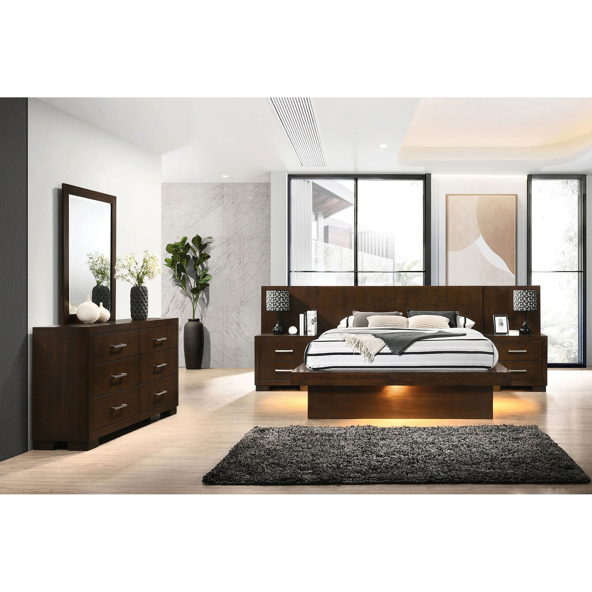 Tokyo - LED Bedroom Set
