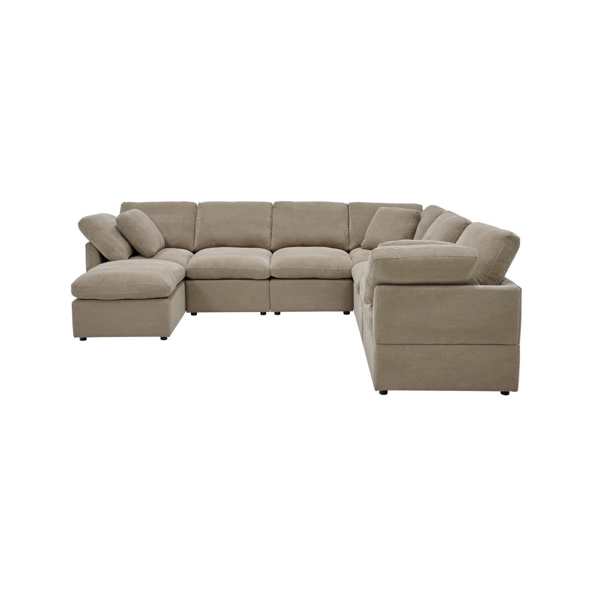 Modular Cloud Sofa, Freely Configurable Corner, Living Room Furniture
