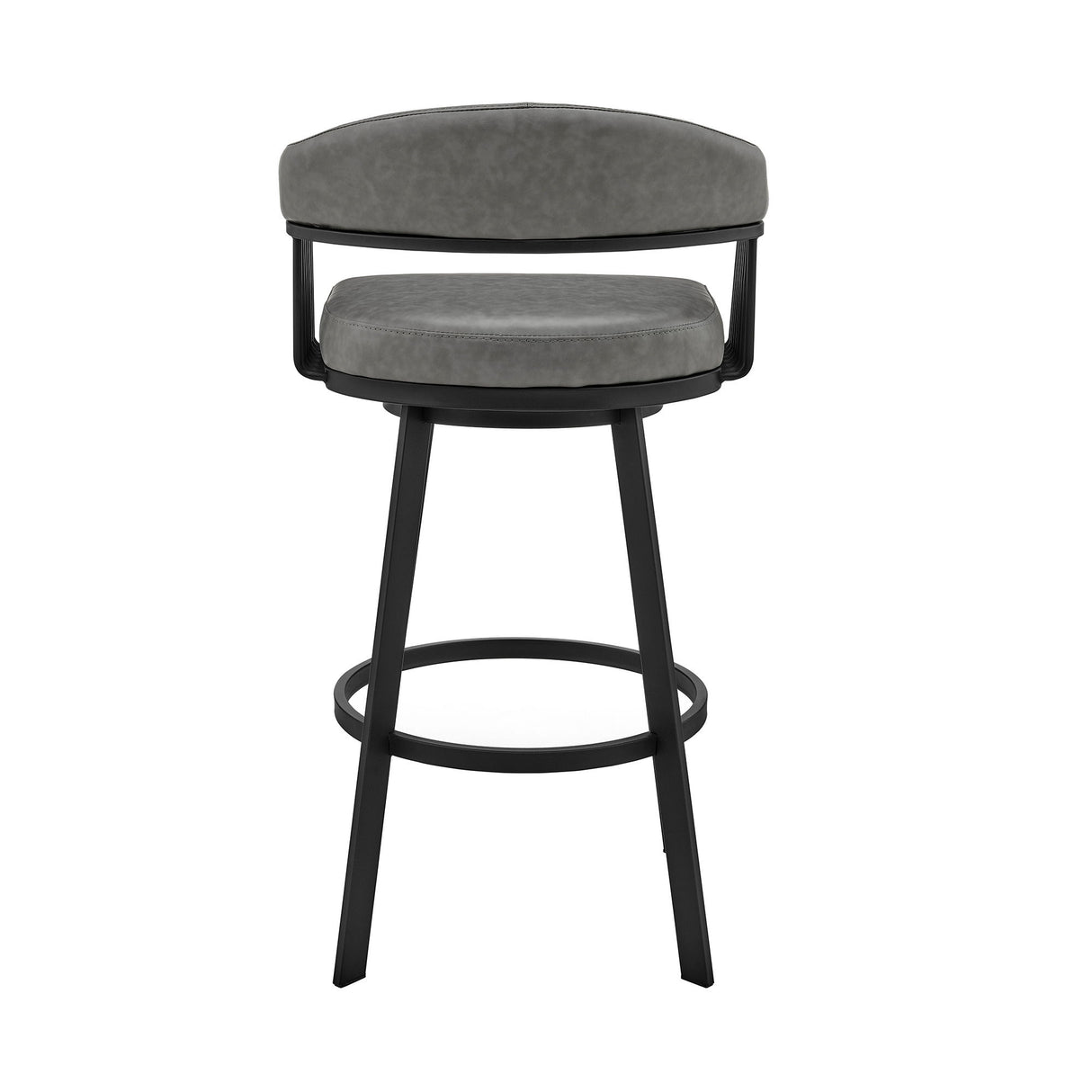 Bronson - Swivel Bar Stool - Black Finish