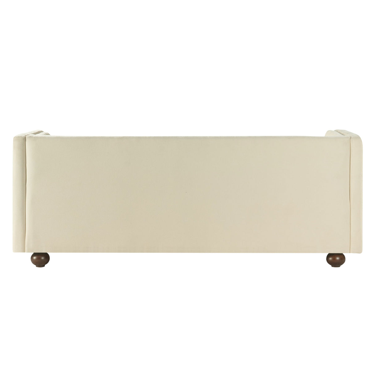 3 Seater Sofa Upholstery With Square Arms, Living Room Couch