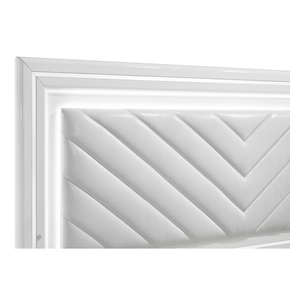Buckley - Panel Bed With LED Trim