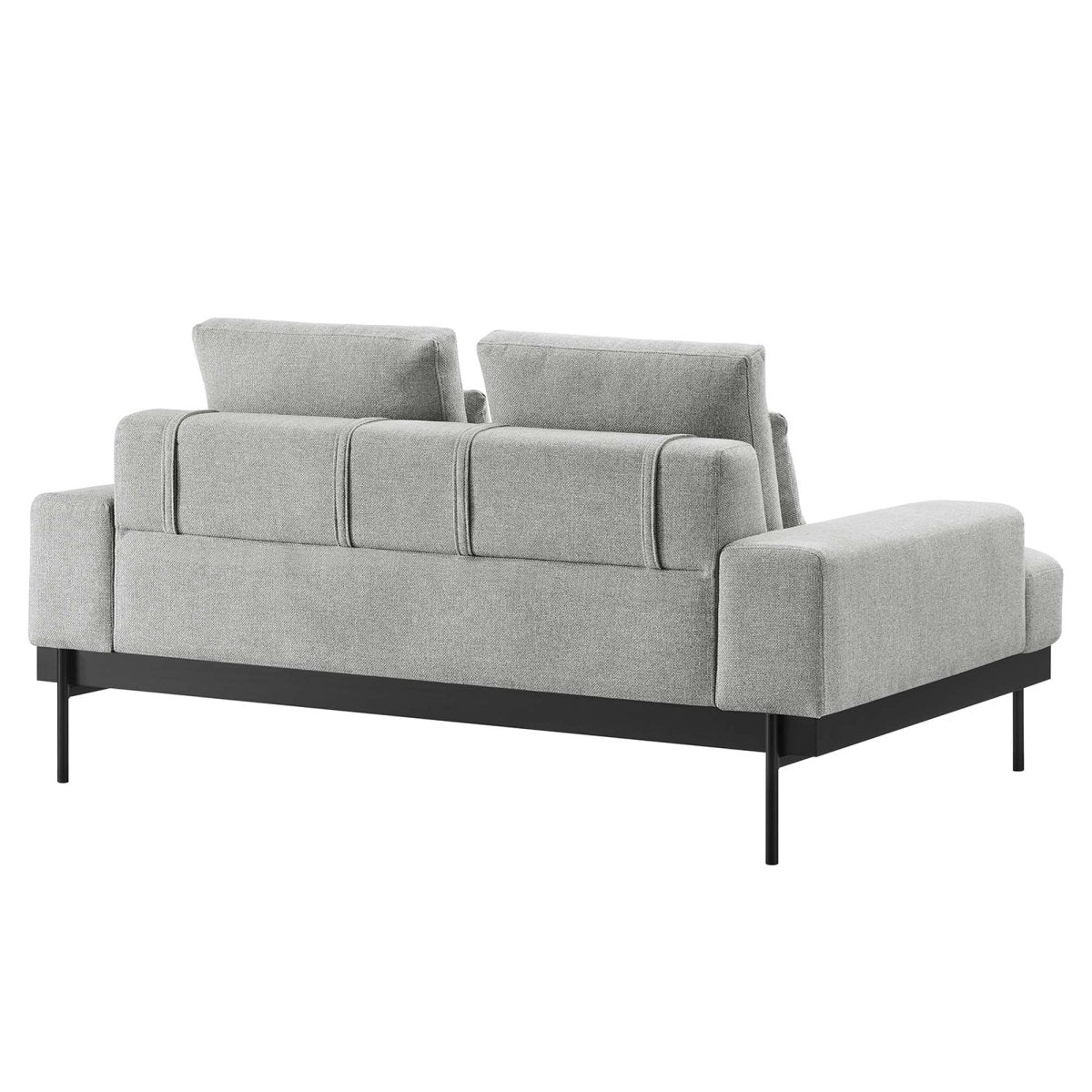 68 Inch Modern Upholstered Fabric Loveseat - Loveseats available at Alpine Outlets in Denver