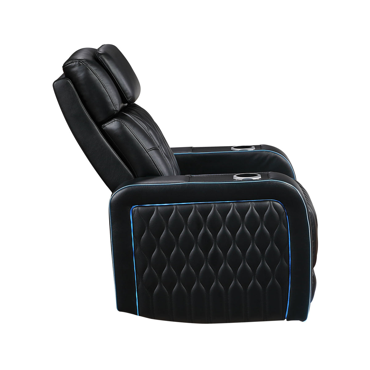 Electra - Power Reclining Set With Power Headrests, Massage And LED Lighting