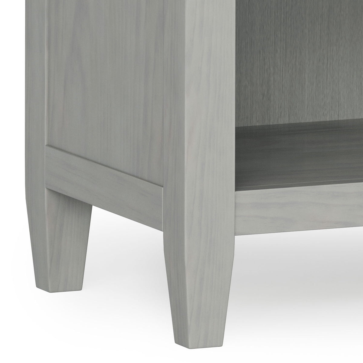 Carlton - Bedside Table - Gray