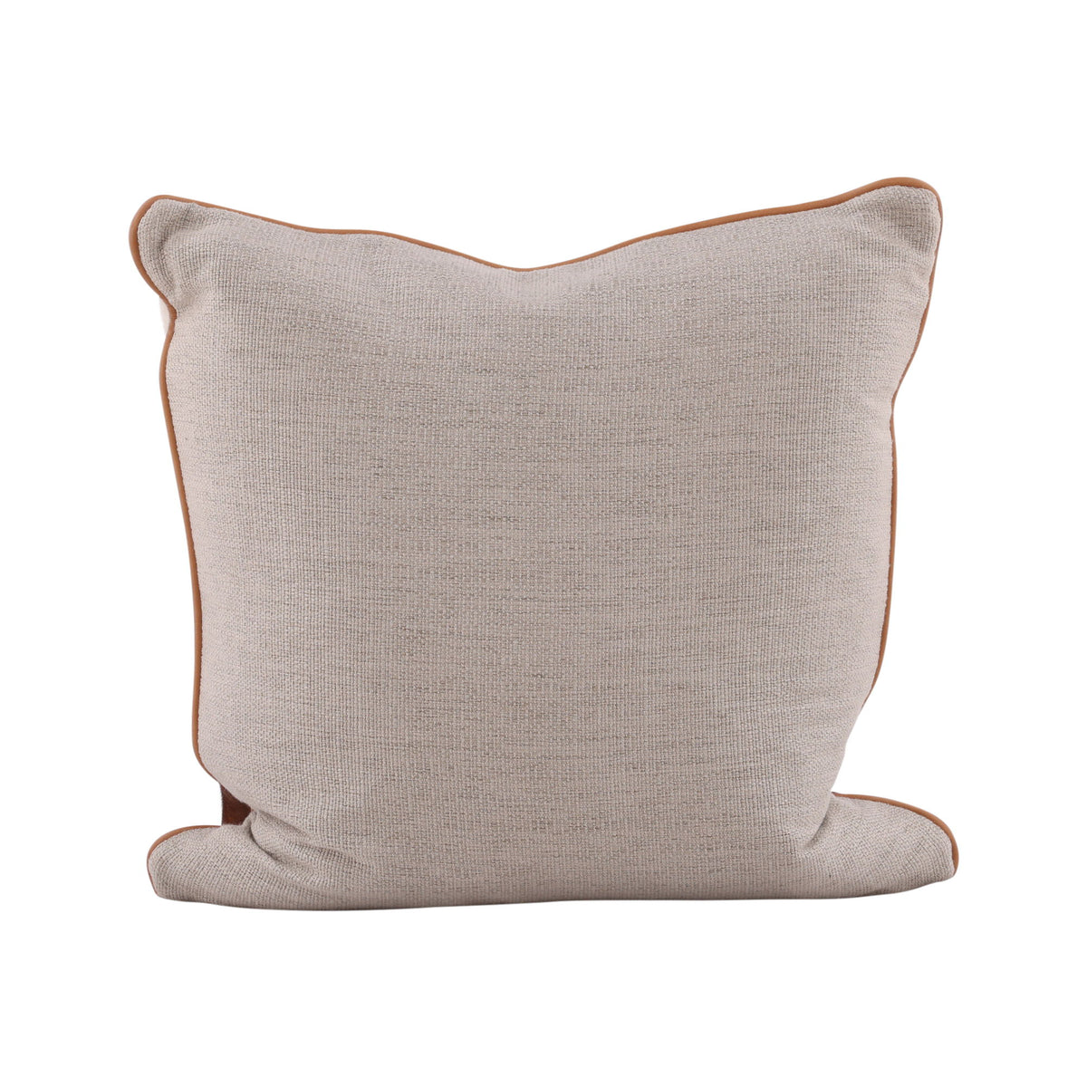 Hair on Hide Accent Pillow - Dark Brown / White
