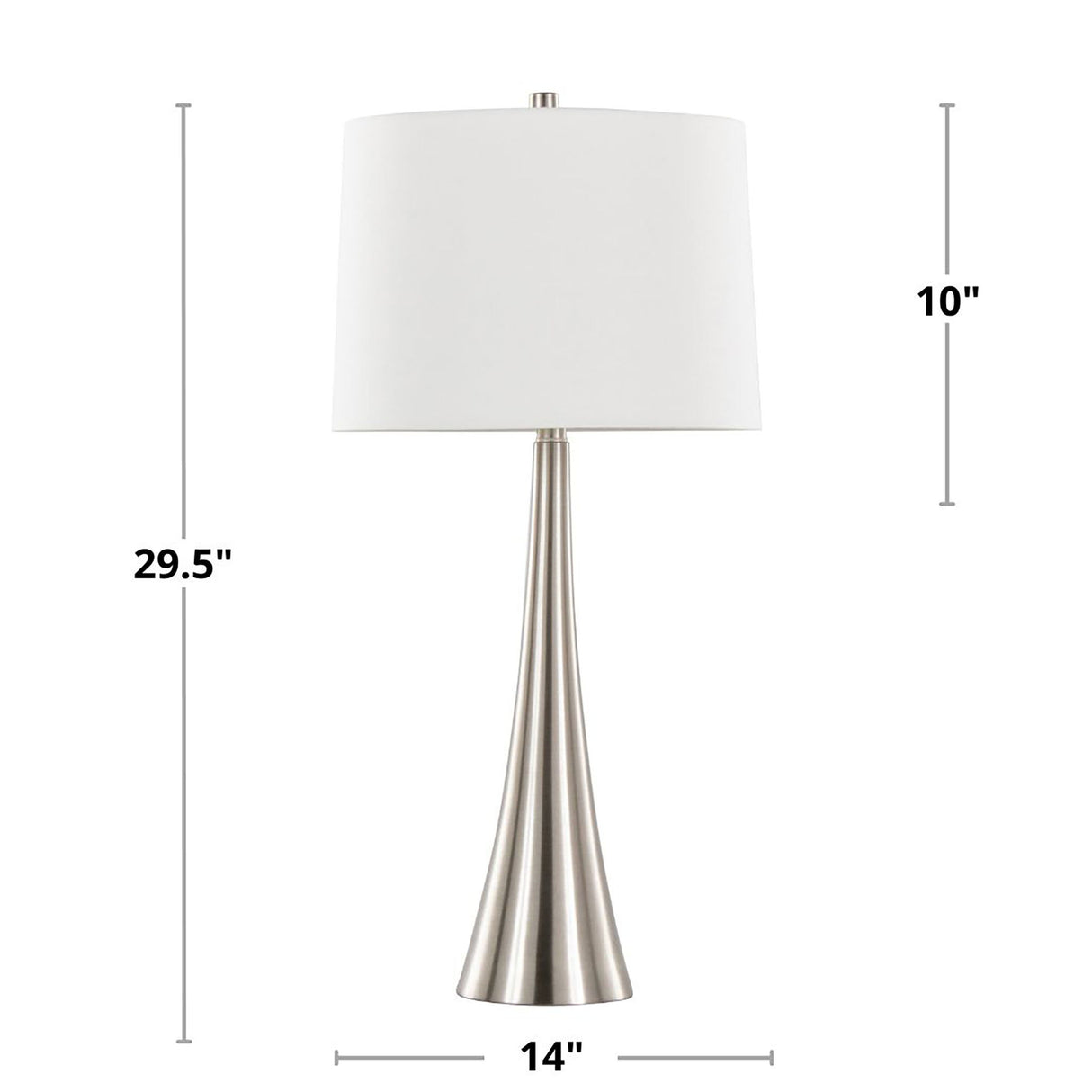 Diana - Contemporary Table Lamp (Set of 2)