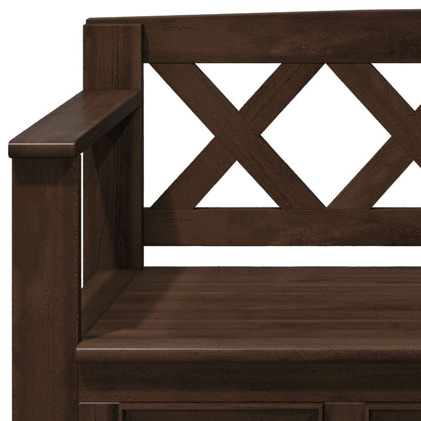 Amherst - Compact Entryway Storage Bench