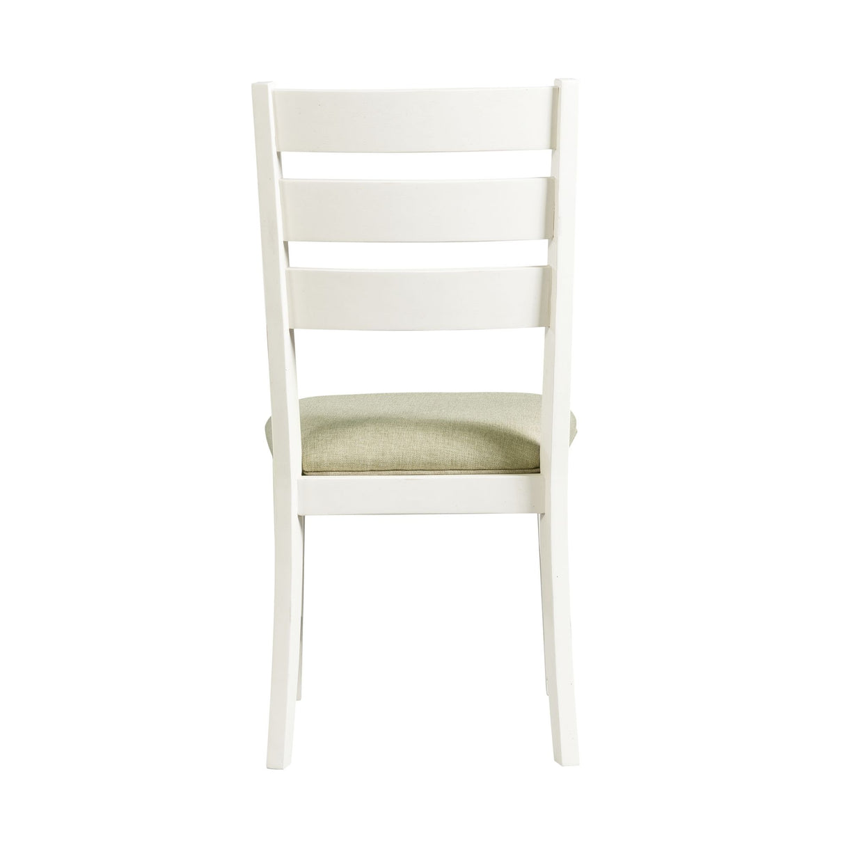 Park Creek - Ladder Back Side Chair (Set of 2) - Cottage White Finish