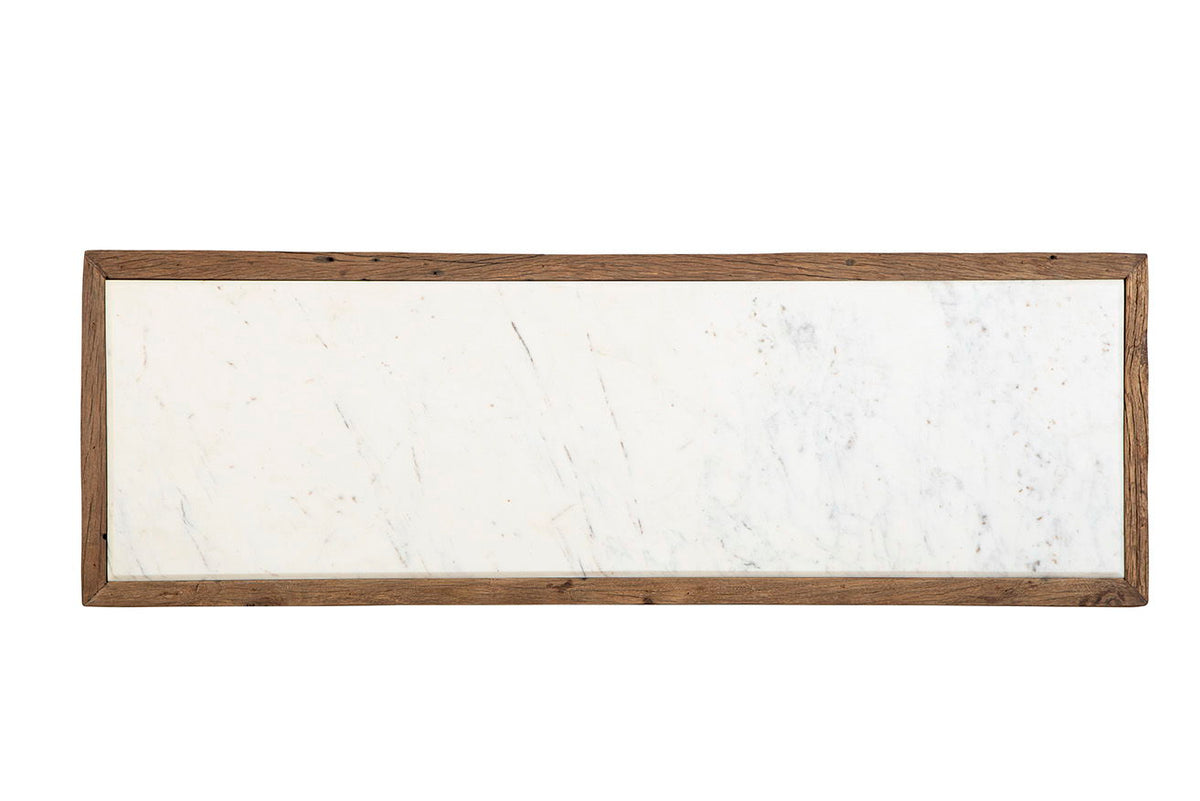 Stackers - Marble Console - Dark Brown