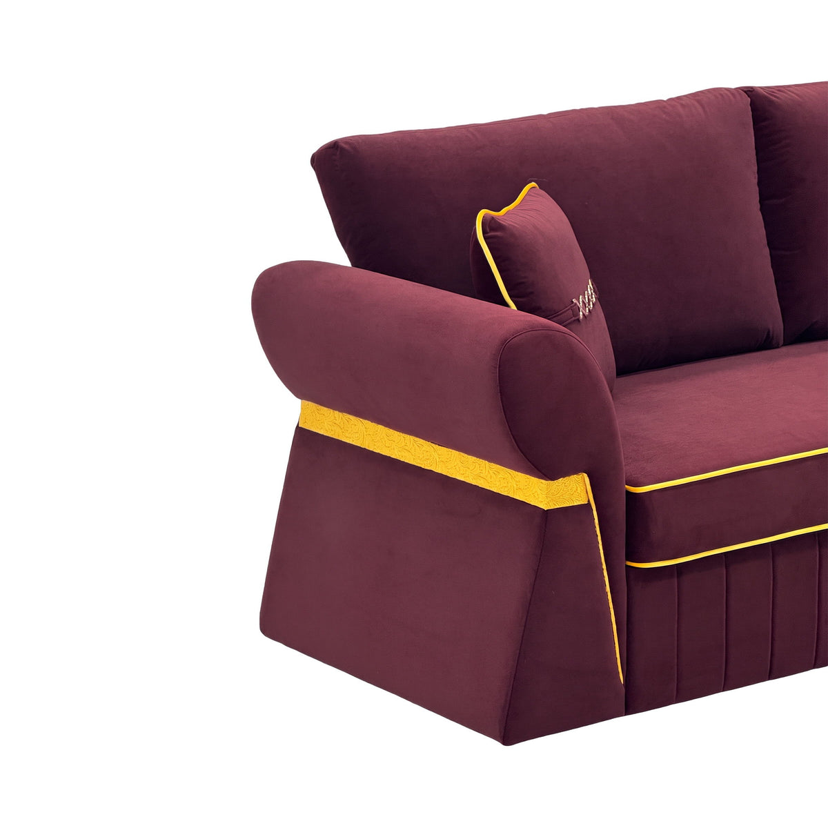 3 Seater Sofa & Pocket Coils And Foam Cushion