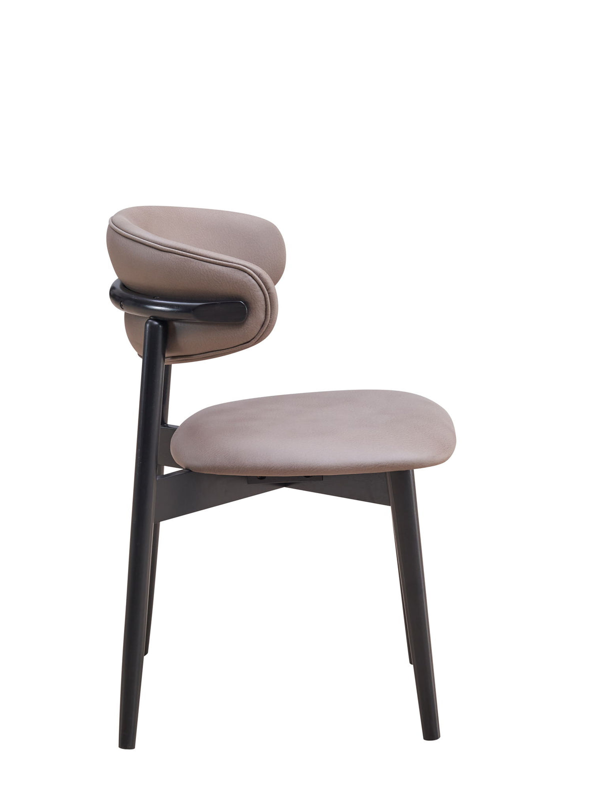 Lanae - Polished Microfiber Side Chair (Set of 2) - Gray - Chair Sets - Alpine Outlets