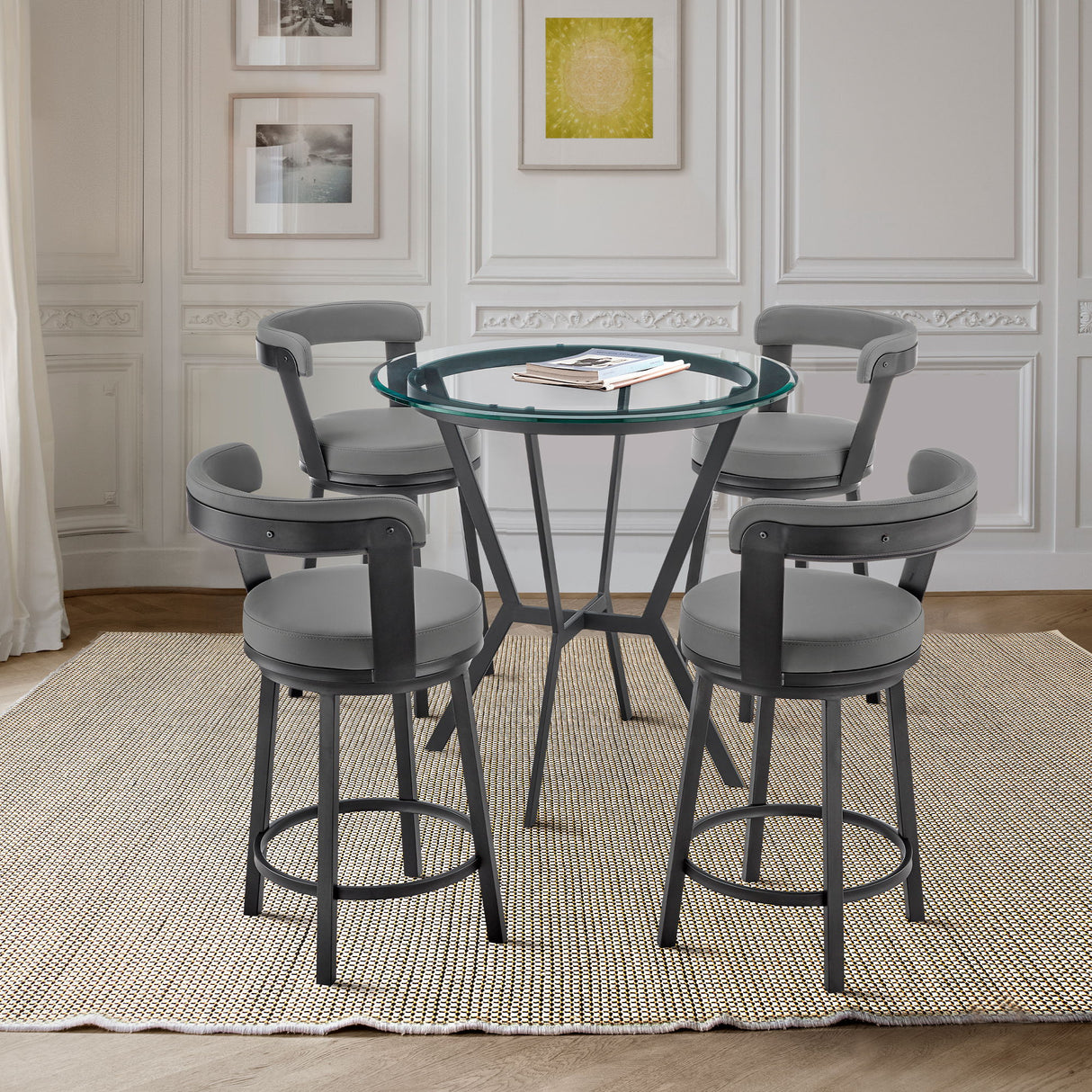 Naomi And Bryant - Counter Height Dining Set