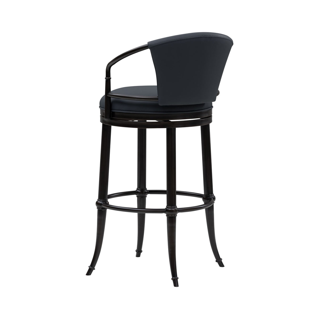 Otis - Upholstered Swivel Bar Height Barstool