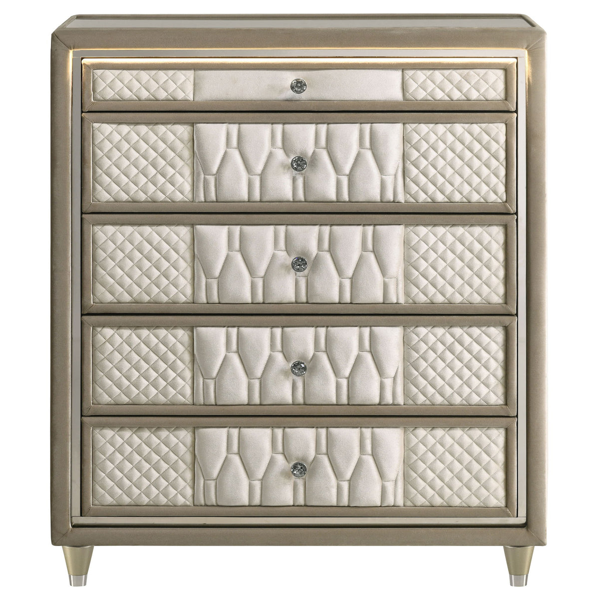 Mika - 5 Drawer LED Chest