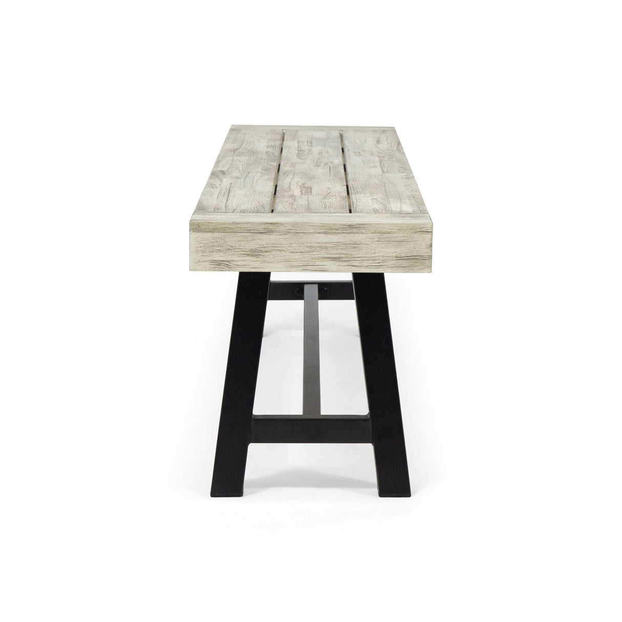 Carlisle - Outdoor Dining Bench - Gray