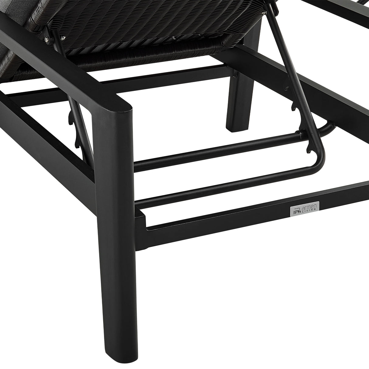 Cayman - Outdoor Patio Adjustable Chaise Lounge Chair In Aluminum With Gray Cushions