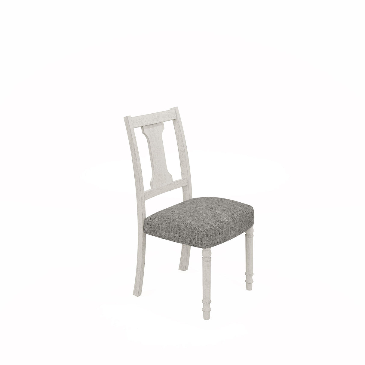 Tannen - Dining Side Chair (Set of 2) - White And Gray - Chair Sets - Alpine Outlets