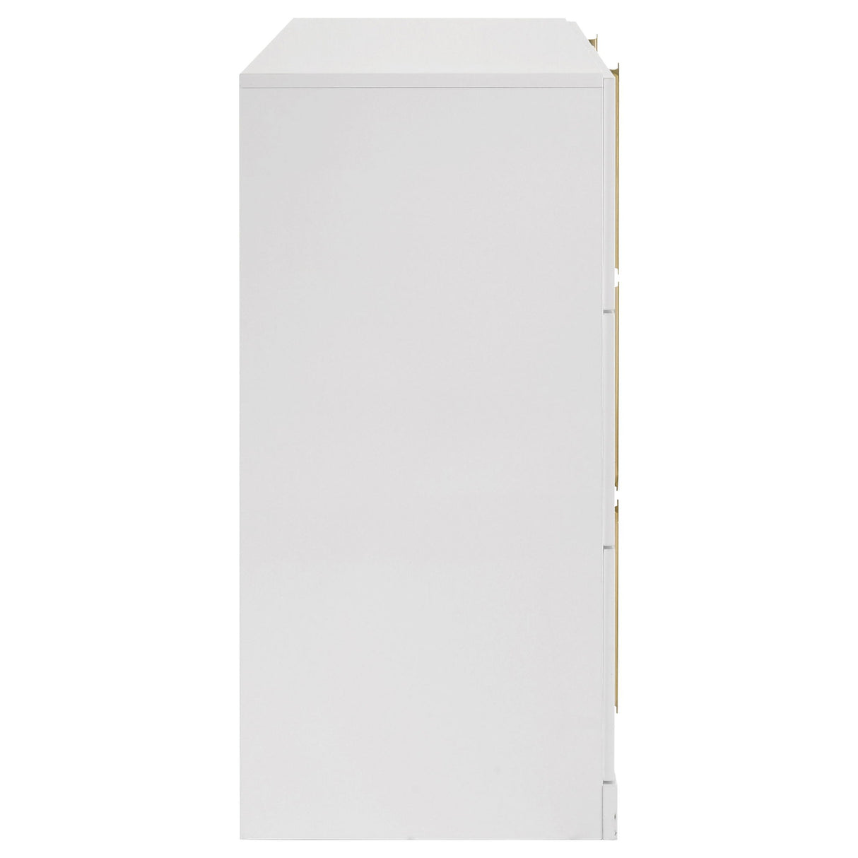 Lauryn - 6 Drawer Dresser Cabinet - Gloss White