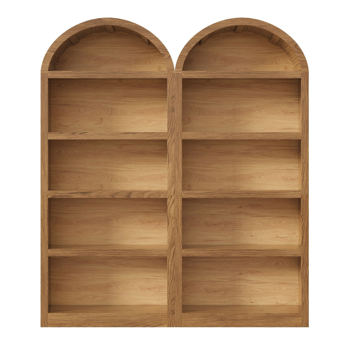 Freestanding Tall Bookshelves (Set of 2)