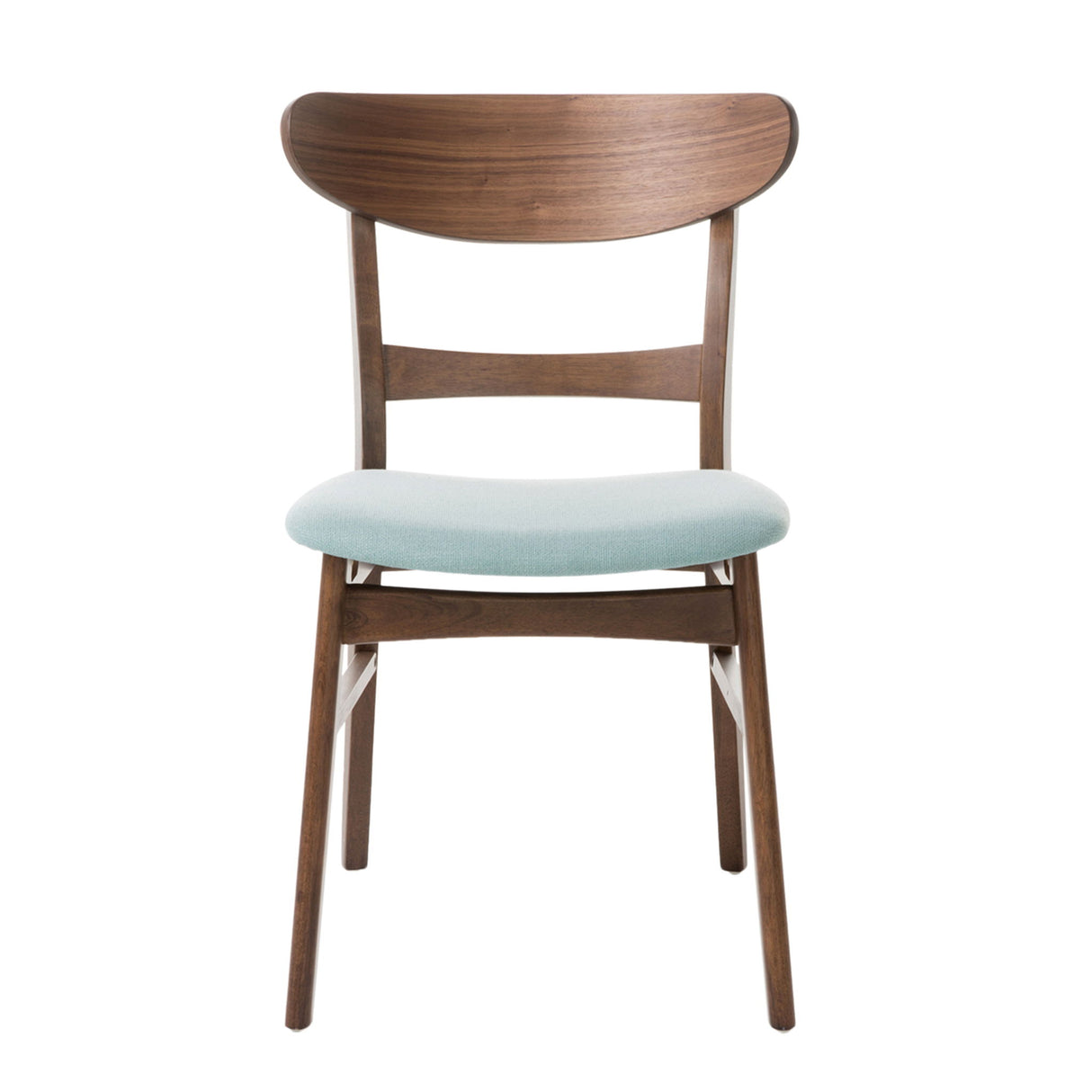 Modern Dining Chairs With Cushioned Seat (Set of 2)