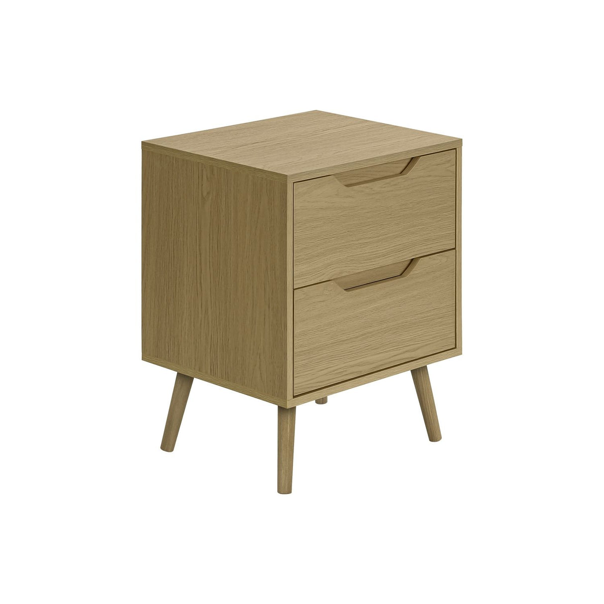 Modern Accent Table With Storage Drawers