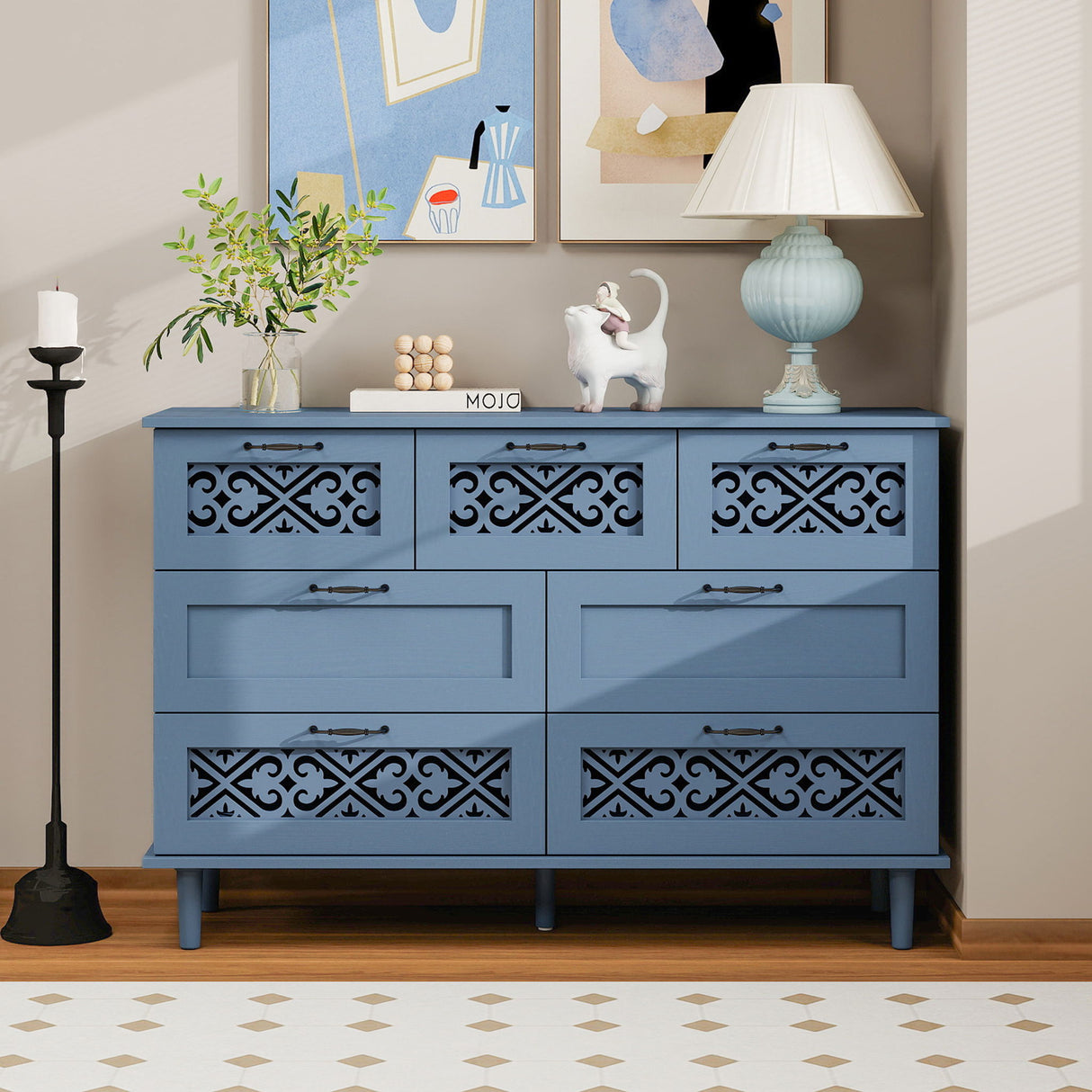 7 Drawer Classic Cabinet
