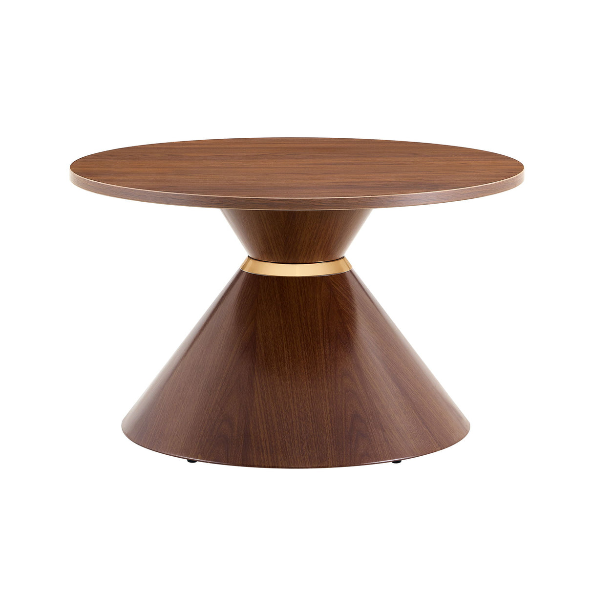 2 Piece Round Coffee Table Set For Living Room