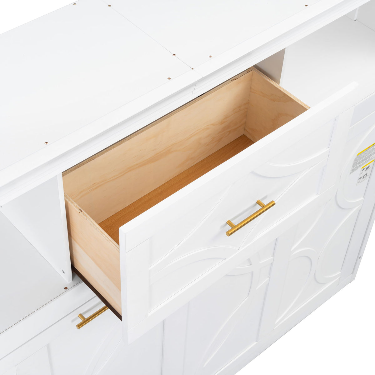 Murphy Bed With Charging Station And Drawer