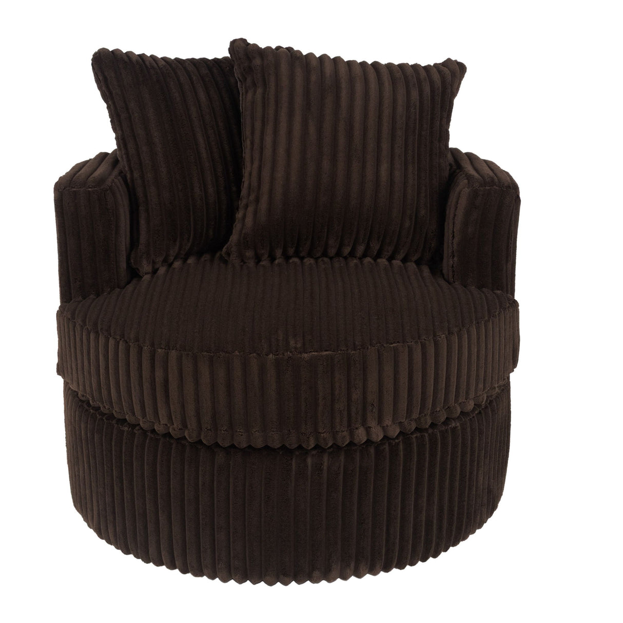 Swivel Upholstered Accent Chair For Living Room