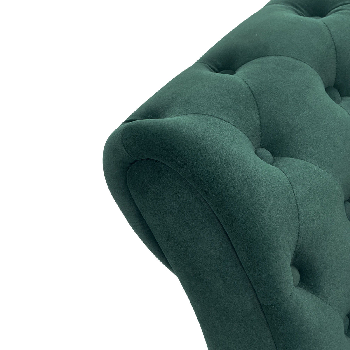 Chesterfield Sofa, 3 Seat Couch With Deep Button Tufted Back, Rolled Arms