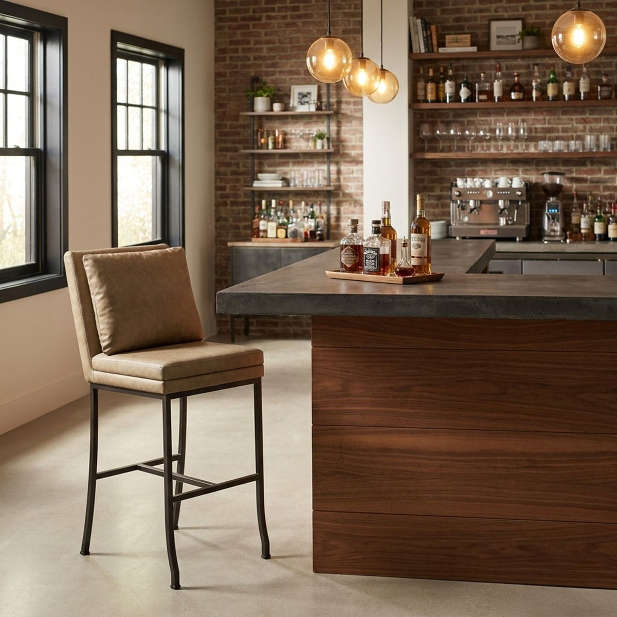 Winslow - Metal Barstool