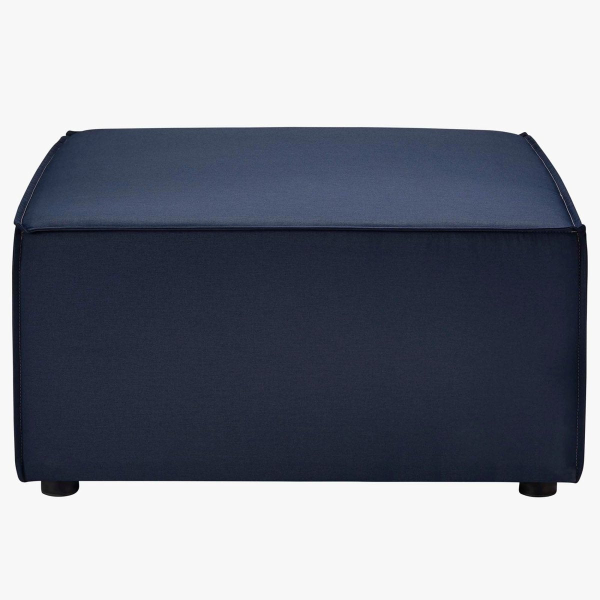 35" 7-Piece Modern Upholstered Outdoor Sectional Sofa – Navy - Outdoor - Alpine Outlets