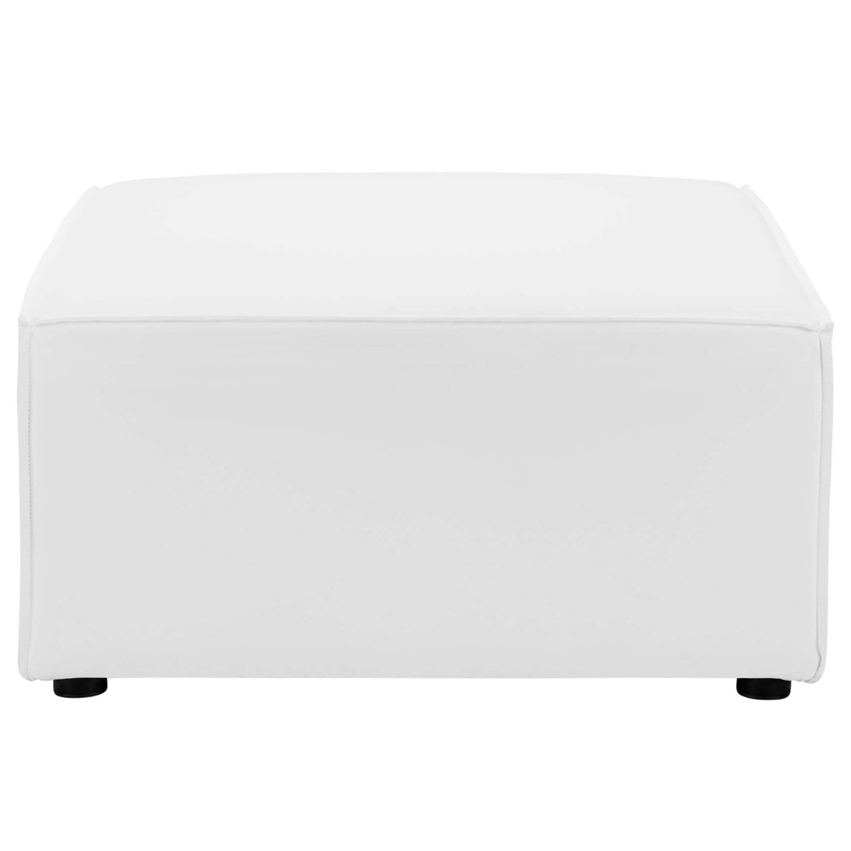 35" 7-Piece Modern Upholstered Outdoor Sectional Sofa – White - Outdoor - Alpine Outlets