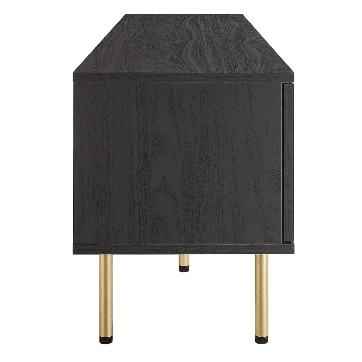 70 Inch Modern Rattan Sliding Door TV Stand - TV Stands available at Alpine Outlets in Denver