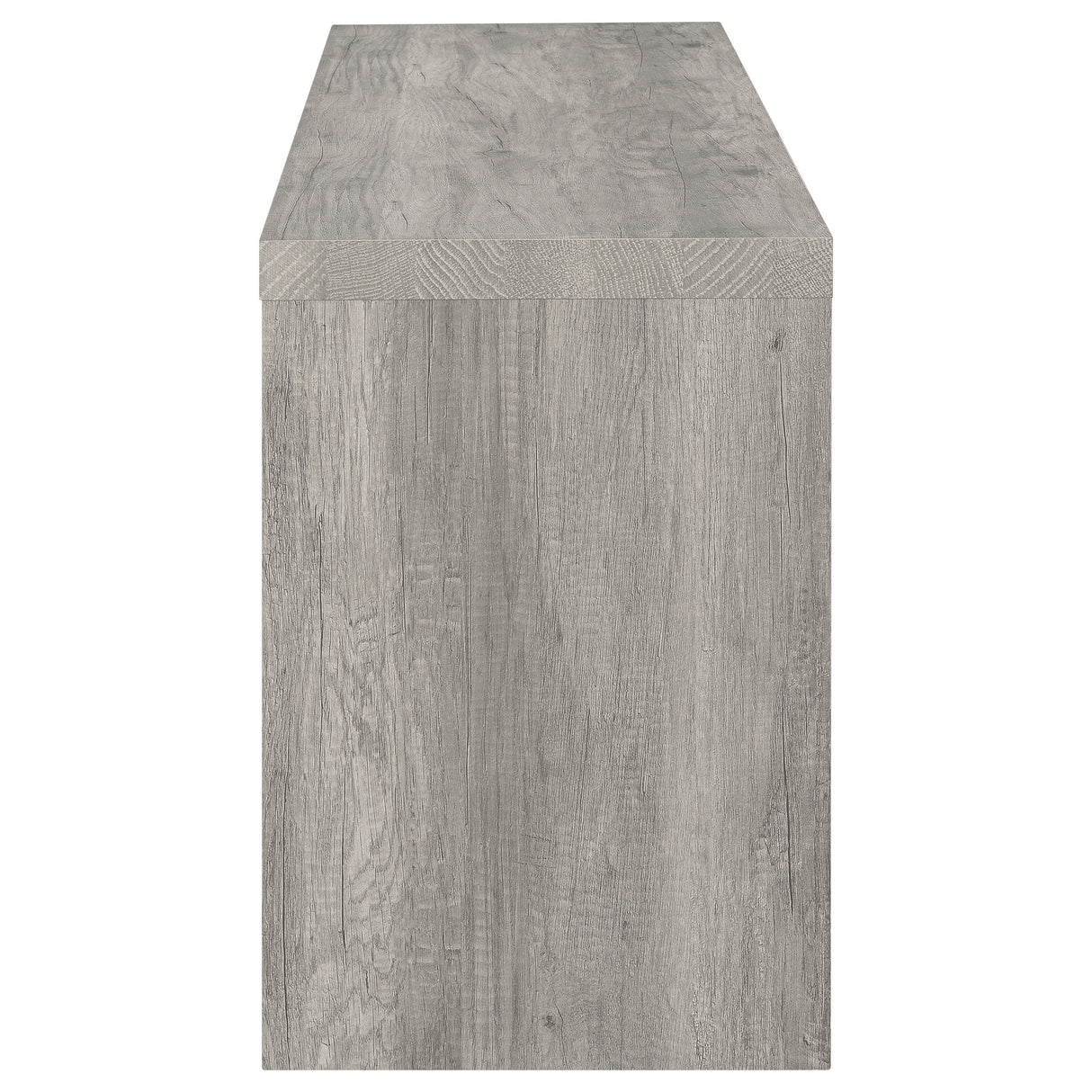 Burke 2-Drawer Grey Driftwood TV Stand - 59 Inch