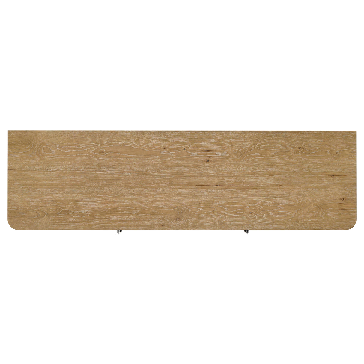 Rowe 65-inch 2-Door Wood TV Stand, Light Oak