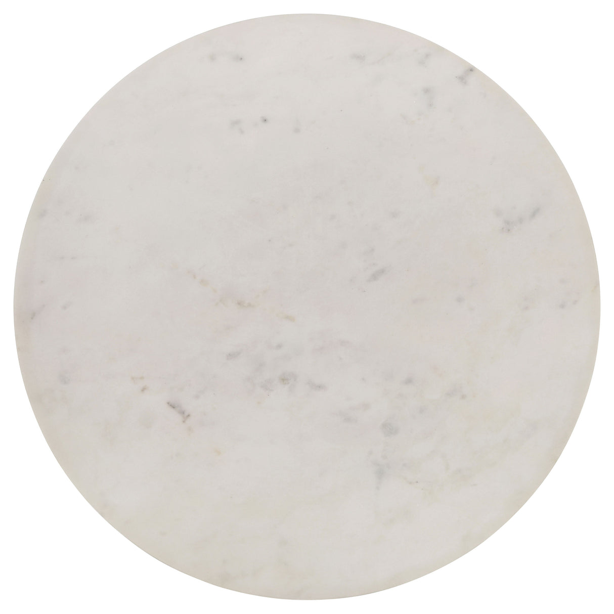 Aldis 2-Piece Coffee and End Table Set, White Marble