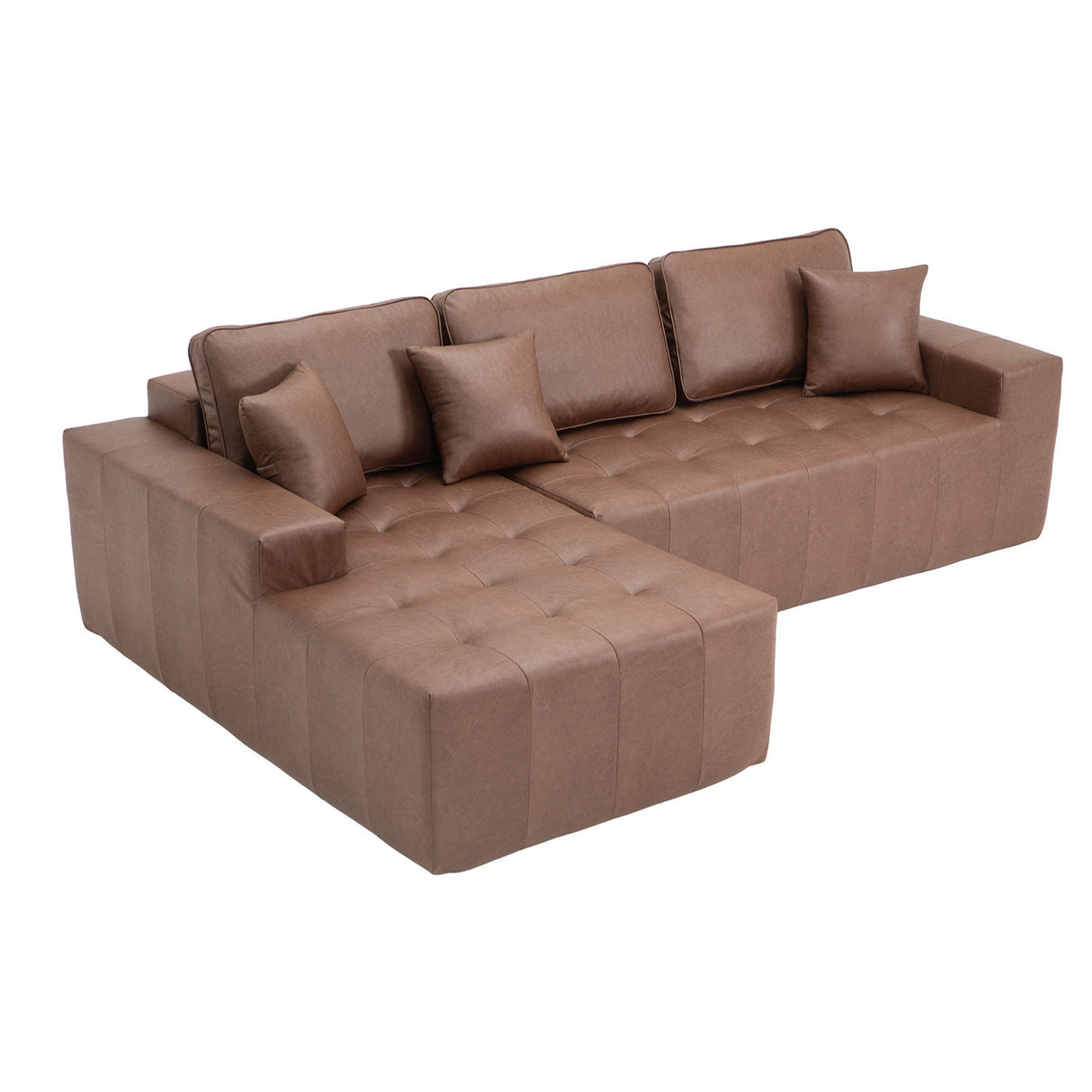 L - Shaped Corner Chaise Sofa Bed