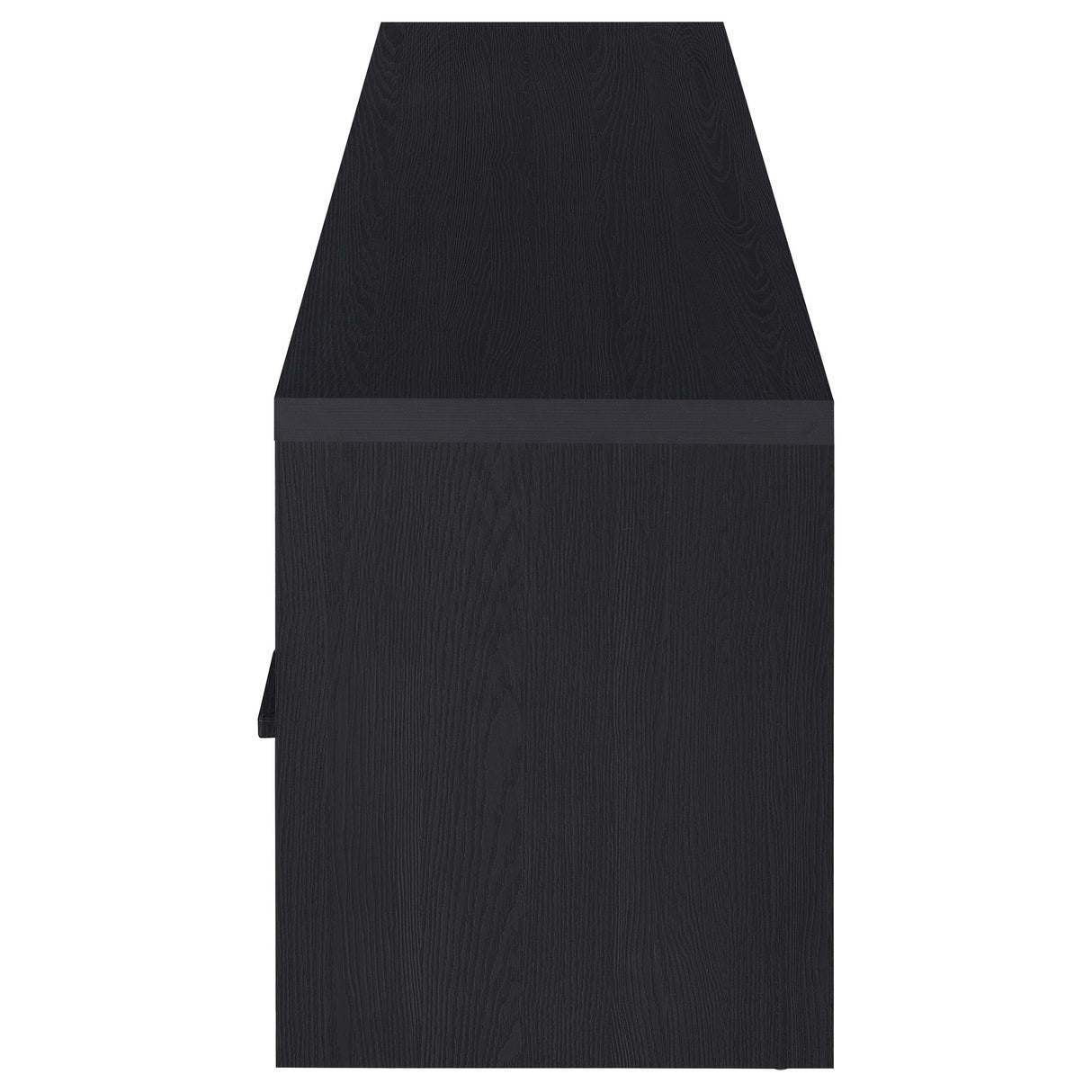 Murray 70-Inch 2-Door TV Stand Media Console, Black