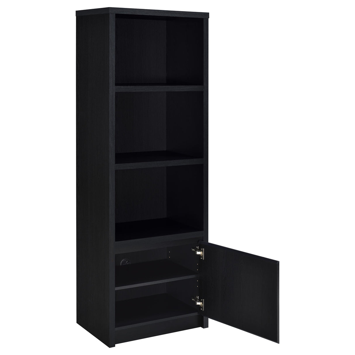 Winfield 3-Piece Entertainment Center 78-Inch TV Stand Black